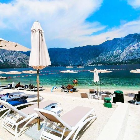 Bay Of Kotor View Apartment With Pool Prčanj Extérieur photo